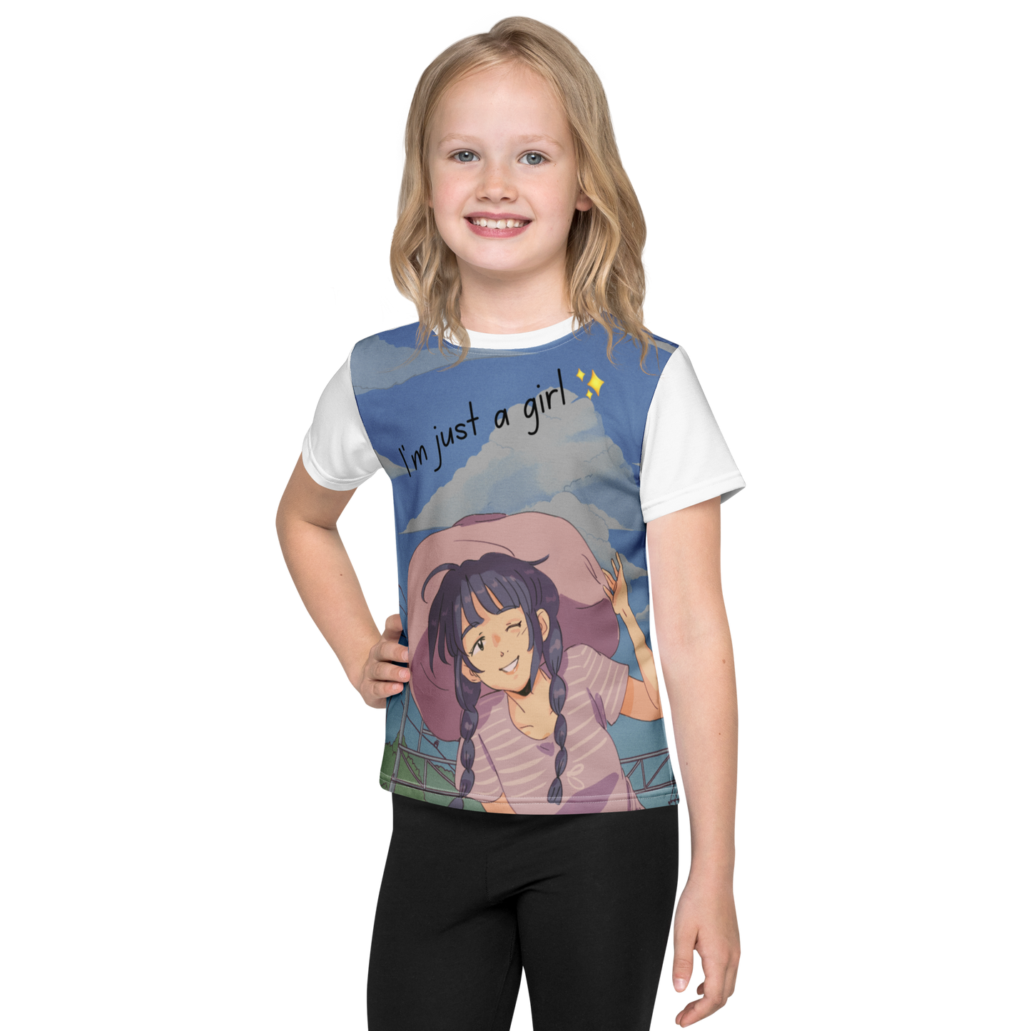 Kids crew neck t-shirt