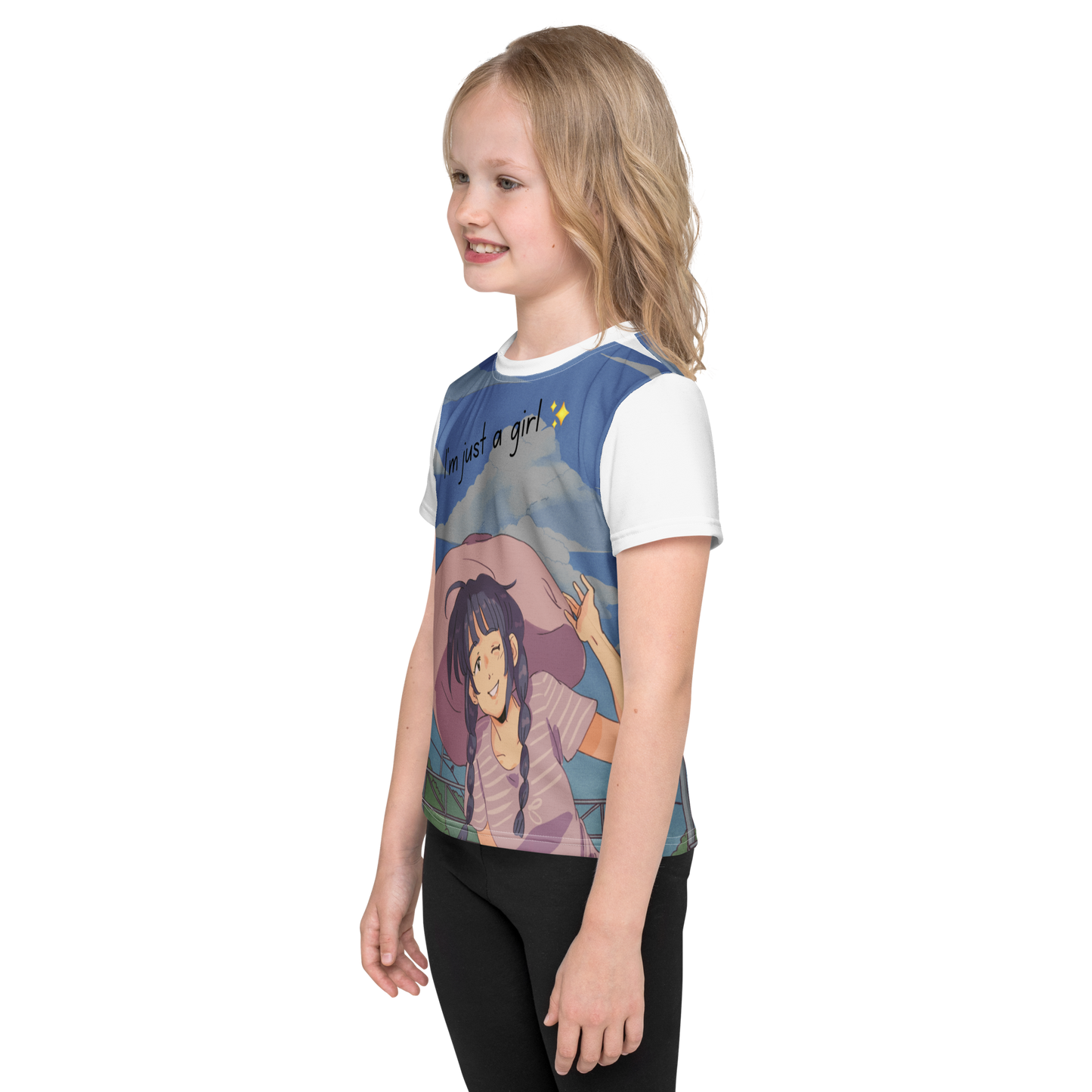 Kids crew neck t-shirt