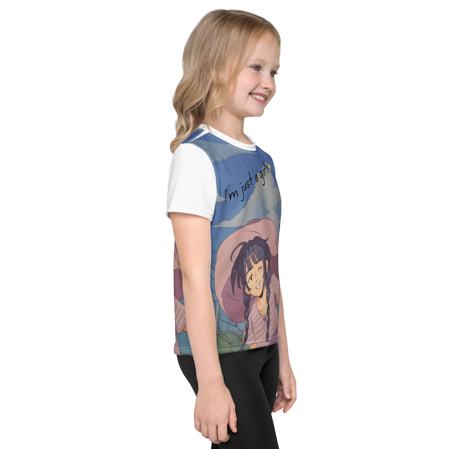 Kids crew neck t-shirt