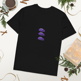 Unisex organic ribbed neck t-shirt