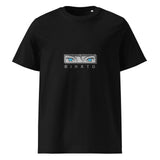 Unisex organic ribbed neck t-shirt